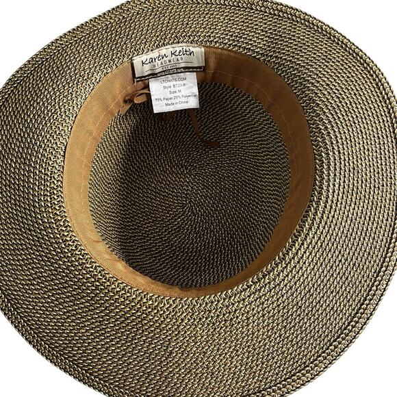 Karen Keith Sun Hat Size Medium San Diego Zoo Wildlife Alliance Braided Toyo - Picture 9 of 13
